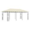 vidaXL Gazebo with Mosquito Net 6x3x2.73 m Cream