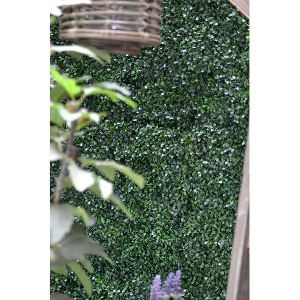 Emerald Artificial Grass Boxwood Mats 4 pcs Green 50x50 cm