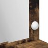 vidaXL Dressing Table Smoked Oak 100 x 41 x 135 cm Engineered Wood