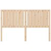 vidaXL Bed Headboard 165.5x4x100 cm Solid Wood Pine