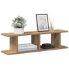 vidaXL Wall Shelves 2 pcs Artisan Oak 75x18x20 cm Engineered Wood