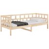vidaXL Day Bed without Mattress Solid Wood Pine 90x190 cm Single