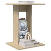 vidaXL Side Table Sonoma Oak 45 x 40 x 62.5 cm Engineered Wood