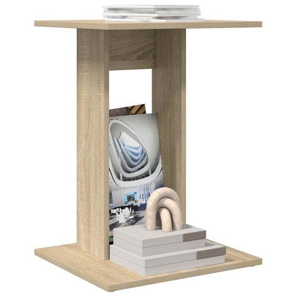 vidaXL Side Table Sonoma Oak 45 x 40 x 62.5 cm Engineered Wood