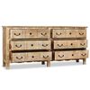 vidaXL Sideboard Solid Mango Wood 200x40x90 cm