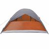vidaXL Family Tent Dome 6-Person Orange Waterproof