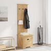 vidaXL Hallway Cabinet with Drawer BODO Honey Brown 50 x 40 x 156.7 cm