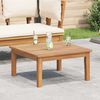 vidaXL Garden Table Brown Solid Teak wood