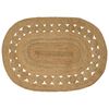 vidaXL Area Rug Natural 100 x 152 cm Jute