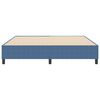 vidaXL Platform Bed Frame Blue 180 x 200 cm Fabric