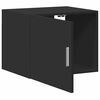 vidaXL Wall Cabinet Black 50x42.5x40 cm Engineered Wood