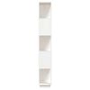 vidaXL Book Cabinet/Room Divider White 80x25x163.5 cm Solid Wood Pine