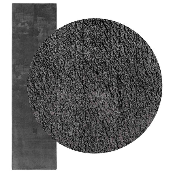 vidaXL Area Rugs Rectangular HUARTE Anthracite 300 x 80 cm Polyester