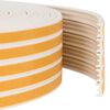 vidaXL Self-Adhesive Window Seal White 15 x 8 mm 50 m EPDM Foam