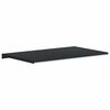 vidaXL Window Sill Anthracite with Wood Grain 100 x 50 x 4.5 cm PVC