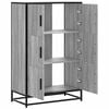vidaXL Highboard Grey Sonoma 68x35x106.5 cm Engineered Wood and Metal