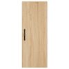 vidaXL Highboard Sonoma Oak 34.5x34x180 cm Engineered Wood