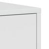 vidaXL Bathroom Cabinet High Gloss White 30x30x183.5 cm Engineered Wood