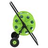 vidaXL Green Hose Reel Cart with Hose Fitting Set 0.5" 30 m PVC