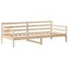 vidaXL Day Bed with Roof without Mattress 90x200 cm Solid Wood