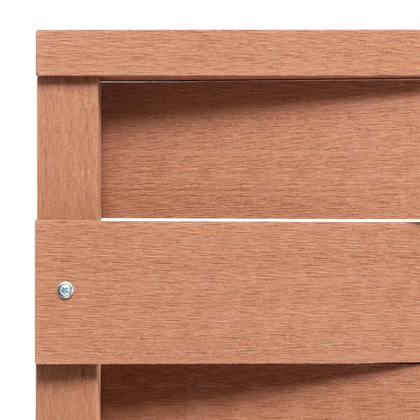 vidaXL Fence Panel WPC 170x180 cm Brown