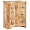 vidaXL Sideboard 59x35x75 cm Rough Mango Wood
