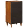 vidaXL Sideboard with Drawer Walnut 40 x 33 x 75 cm Solid Mango Wood