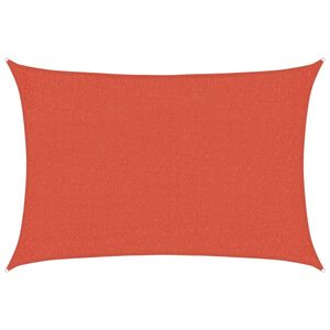 vidaXL Sunshade Sail 160 g/m&sup2; Terracotta 2x3 m HDPE
