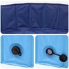 vidaXL Foldable Dog Swimming Pool Folding Blue 160 x 160 x 30 cm PVC