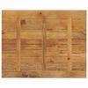 vidaXL Table Top 90x80x3.8 cm Rectangular Solid Wood Mango