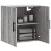 vidaXL Wall Cabinet Grey Sonoma 60x31x60 cm Engineered Wood