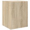 vidaXL TV Cabinet Set Wall-mounted 4 pcs Sonoma Oak Engineered Wood