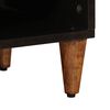 vidaXL TV Cabinet with Drawer Walnut 100 x 33 x 46 cm Solid Mango Wood