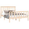 vidaXL Bed Frame without Mattress 140x200 cm Solid Wood Pine