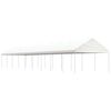 vidaXL Gazebo with Roof White 20,07x4,08x3,22 m Polyethylene