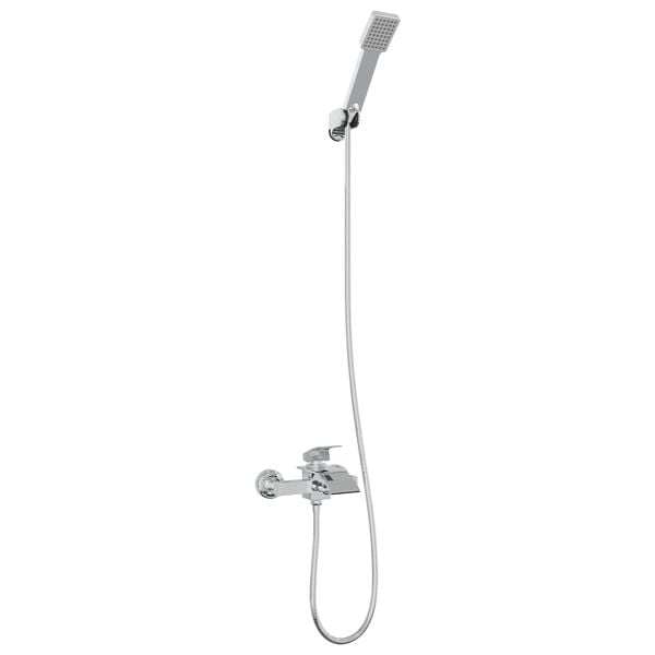 vidaXL Shower Head Set Chrome G 1 / 2 inches