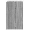 vidaXL Shoe Cabinet Grey Sonoma 60x42x69 cm Engineered Wood