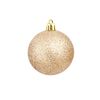 vidaXL 100 Piece Christmas Ball Set 3/4/6 cm Rose/Gold
