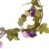 vidaXL Flower Garlands 6 pcs Light Purple 215 cm