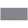 vidaXL Floating Wall Shelf Grey 50x23x3.8 cm MDF