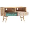 vidaXL TV Cabinet 88x30x50 cm Solid Mango Wood