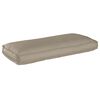vidaXL Pallet Cushion for suitable for Seat / Backrest with Pillow Taupe