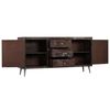 vidaXL Sideboard Solid Reclaimed Wood 160x40x80 cm