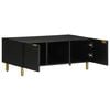 vidaXL Coffee Table Black 100x54x40 cm Engineered Wood