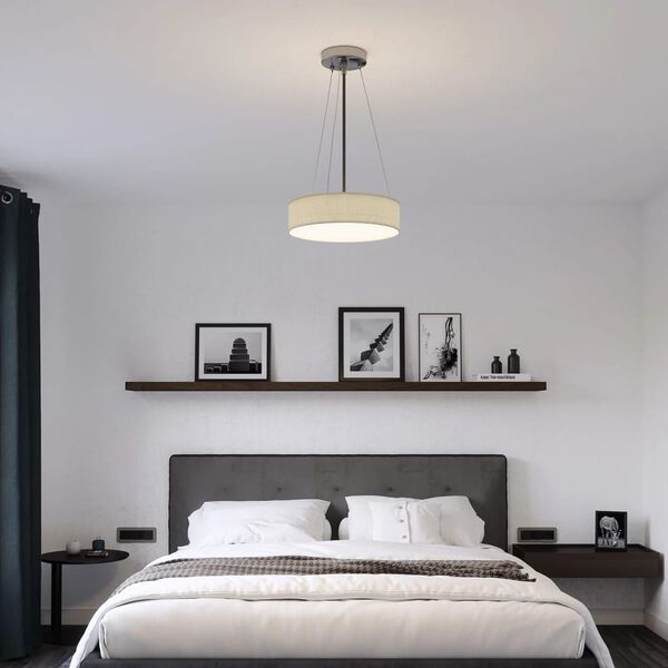 Smartwares Ceiling Light 40x10 cm Beige Rattan