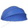vidaXL Pool Dome Folding Manual Blue 430 x 430 x 210 cm