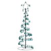 vidaXL LED Christmas Tree with Baubles 100 LEDs Warm White 150 cm
