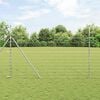 vidaXL Field Fence Silver 25 x 1.6 m Galvanised steel