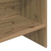 vidaXL Book Cabinet Artisan Oak 60 x 35 x 180 cm Engineered Wood