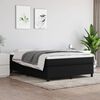 vidaXL Box Spring Bed Frame Black Double Fabric (UK/IE/FI/NO only)